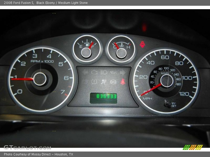 Black Ebony / Medium Light Stone 2008 Ford Fusion S