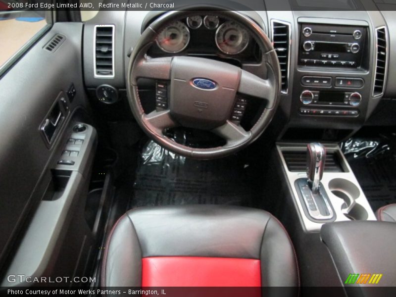 Redfire Metallic / Charcoal 2008 Ford Edge Limited AWD