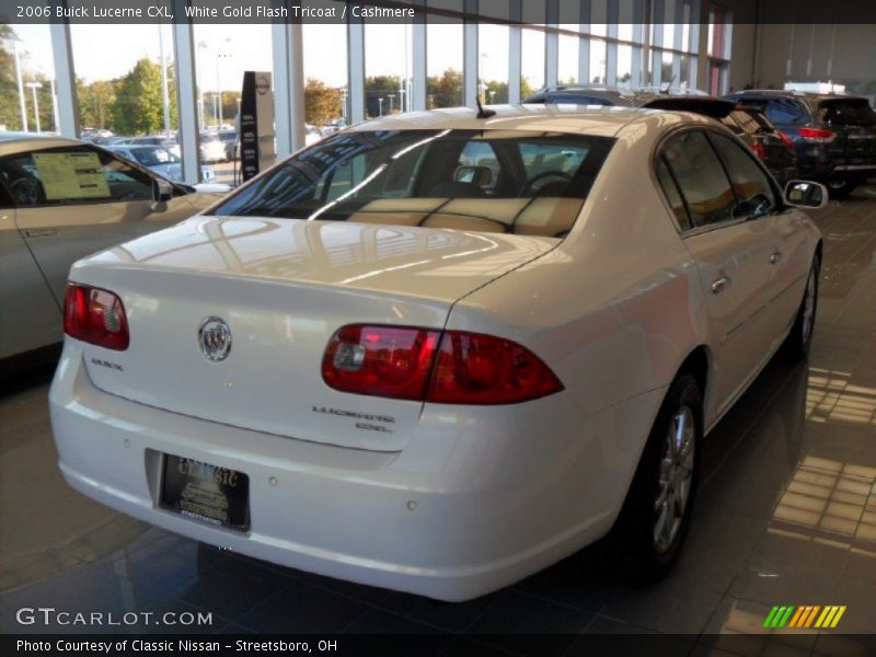 White Gold Flash Tricoat / Cashmere 2006 Buick Lucerne CXL