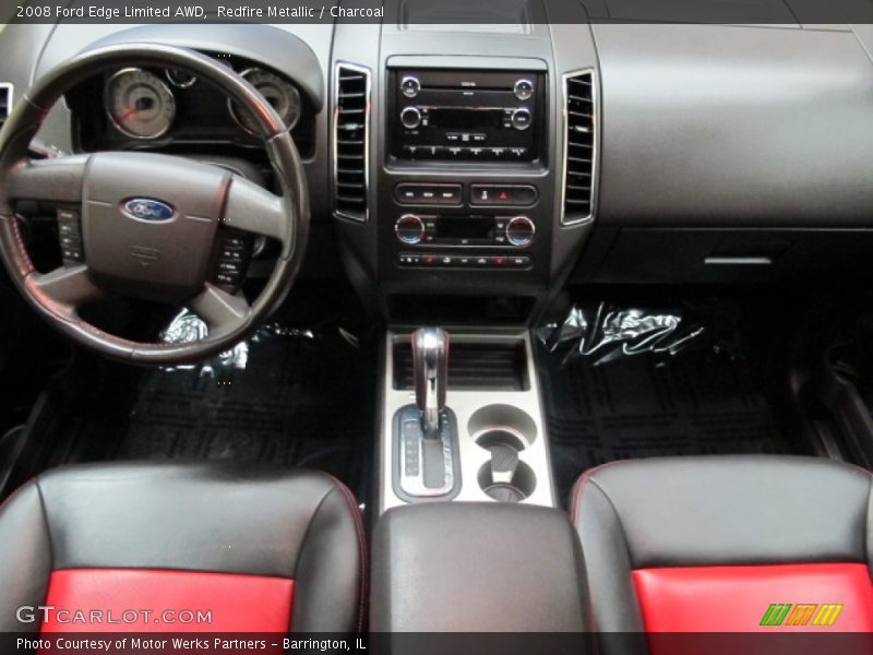 Redfire Metallic / Charcoal 2008 Ford Edge Limited AWD