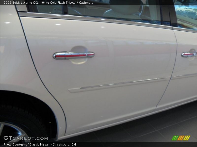 White Gold Flash Tricoat / Cashmere 2006 Buick Lucerne CXL