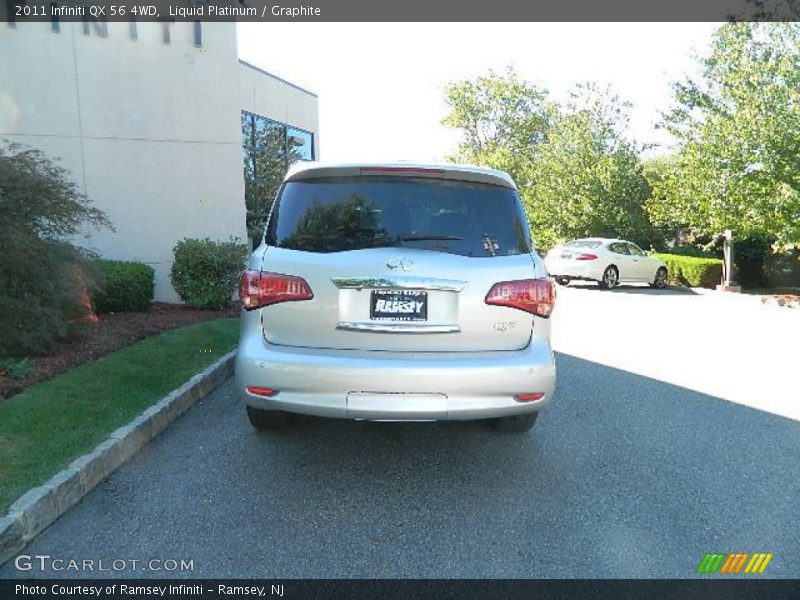 Liquid Platinum / Graphite 2011 Infiniti QX 56 4WD