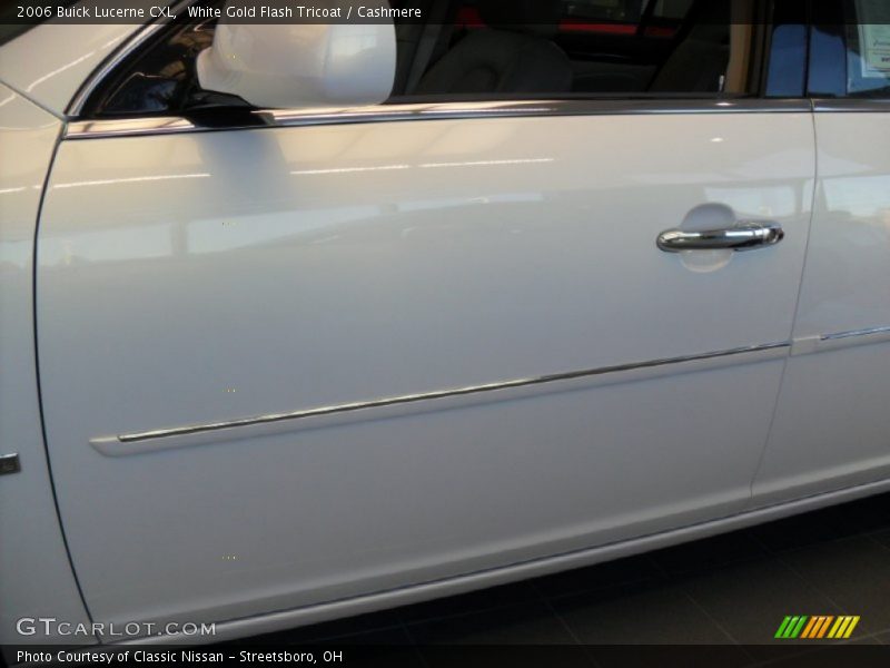 White Gold Flash Tricoat / Cashmere 2006 Buick Lucerne CXL