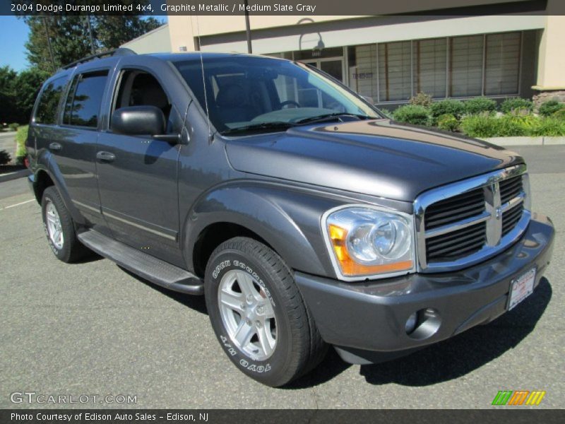 Graphite Metallic / Medium Slate Gray 2004 Dodge Durango Limited 4x4
