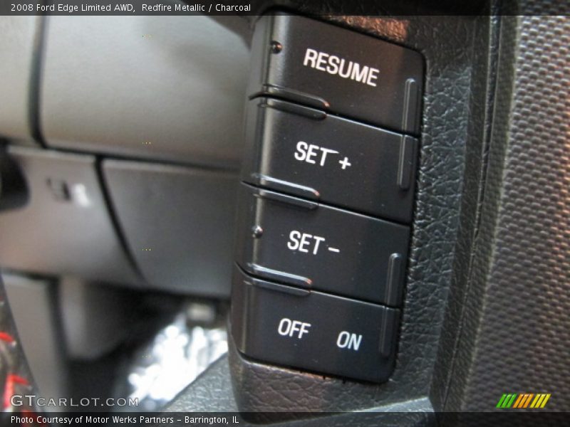 Redfire Metallic / Charcoal 2008 Ford Edge Limited AWD