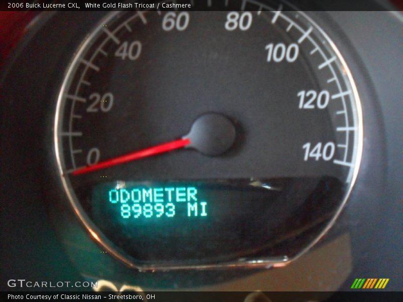 White Gold Flash Tricoat / Cashmere 2006 Buick Lucerne CXL