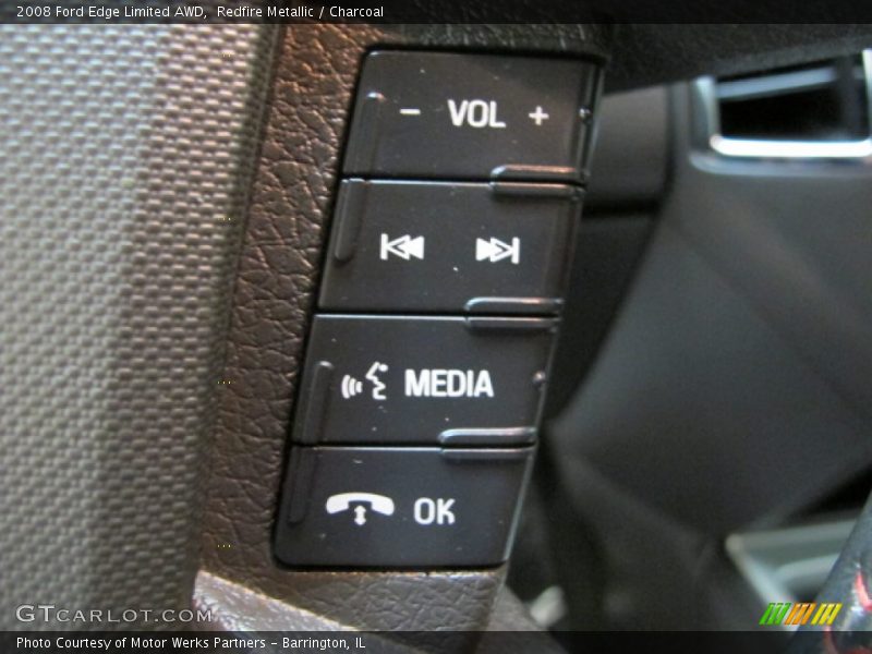 Redfire Metallic / Charcoal 2008 Ford Edge Limited AWD