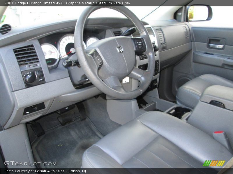 Graphite Metallic / Medium Slate Gray 2004 Dodge Durango Limited 4x4