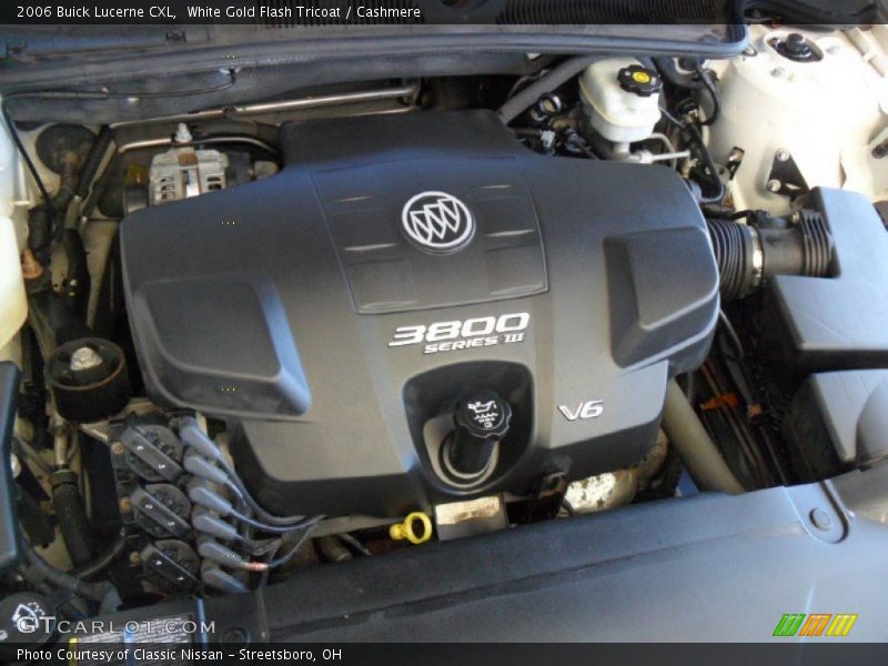 White Gold Flash Tricoat / Cashmere 2006 Buick Lucerne CXL