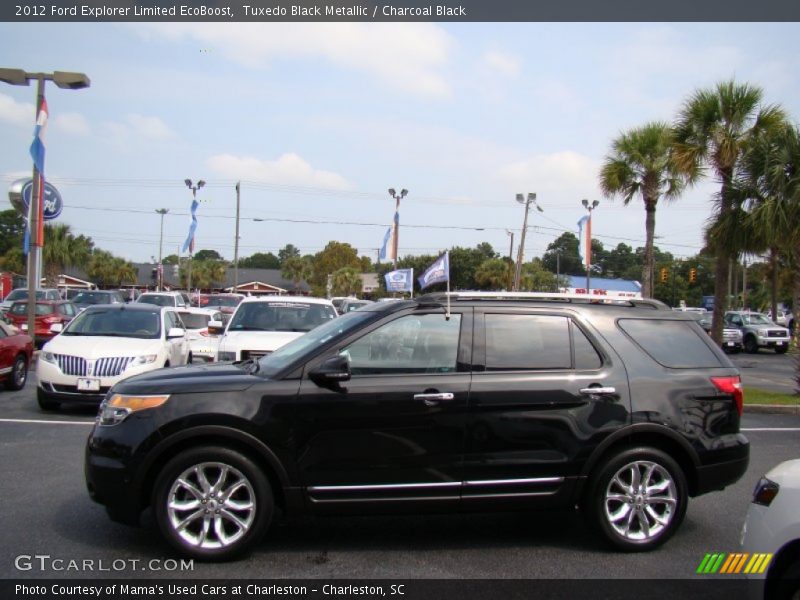 Tuxedo Black Metallic / Charcoal Black 2012 Ford Explorer Limited EcoBoost