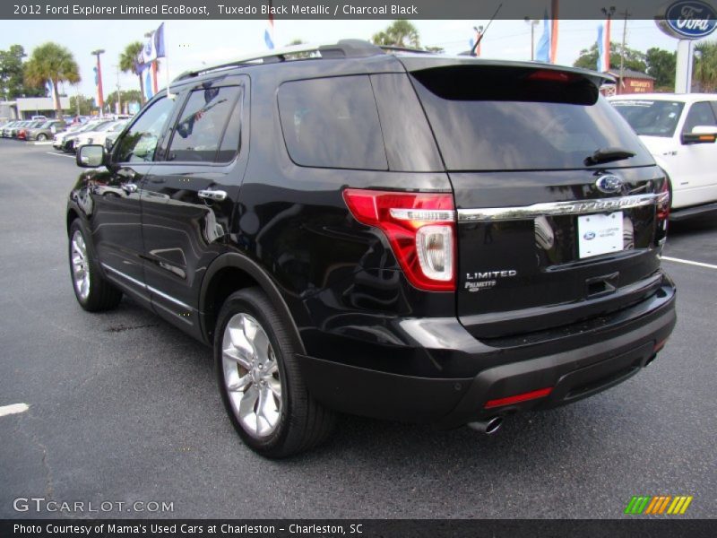 Tuxedo Black Metallic / Charcoal Black 2012 Ford Explorer Limited EcoBoost