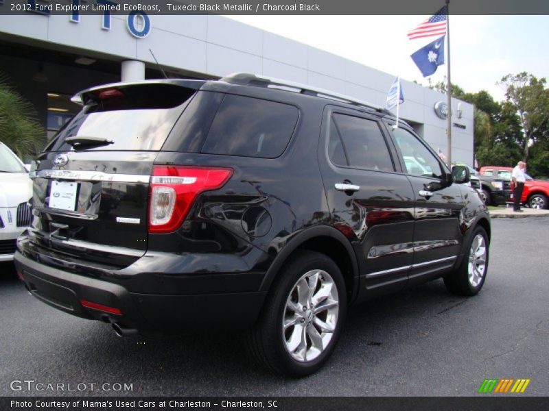 Tuxedo Black Metallic / Charcoal Black 2012 Ford Explorer Limited EcoBoost