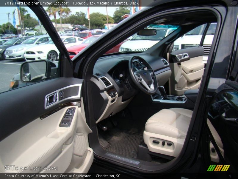 Tuxedo Black Metallic / Charcoal Black 2012 Ford Explorer Limited EcoBoost