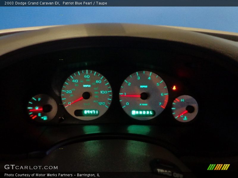  2003 Grand Caravan EX EX Gauges