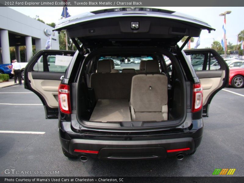 Tuxedo Black Metallic / Charcoal Black 2012 Ford Explorer Limited EcoBoost