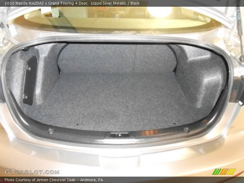 Liquid Silver Metallic / Black 2010 Mazda MAZDA3 s Grand Touring 4 Door