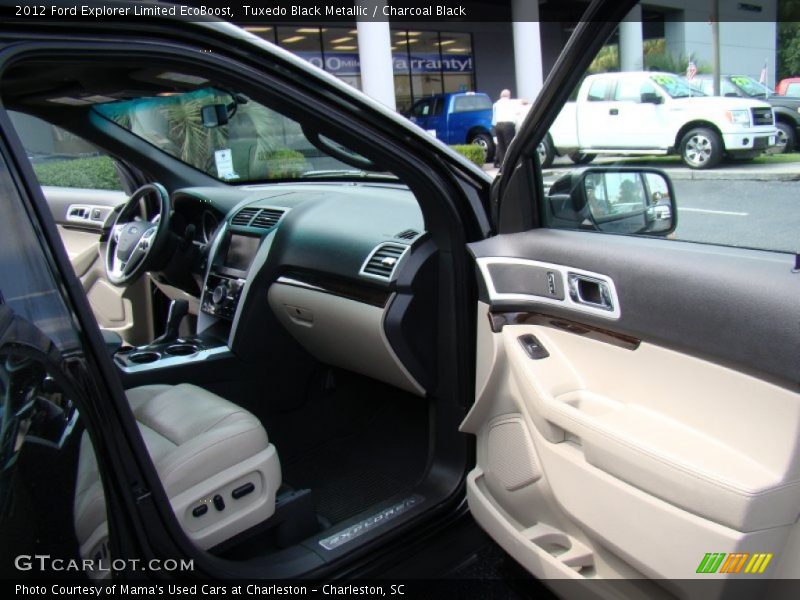 Tuxedo Black Metallic / Charcoal Black 2012 Ford Explorer Limited EcoBoost
