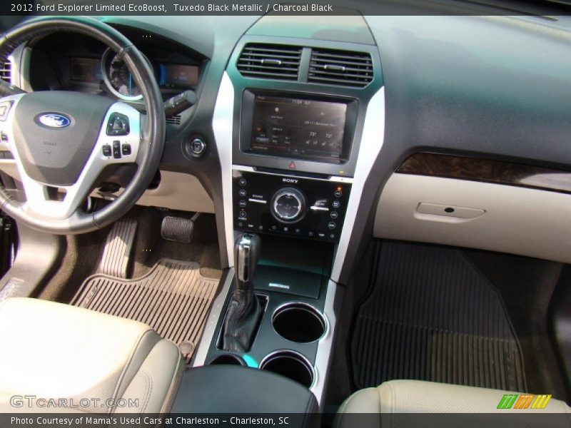 Tuxedo Black Metallic / Charcoal Black 2012 Ford Explorer Limited EcoBoost