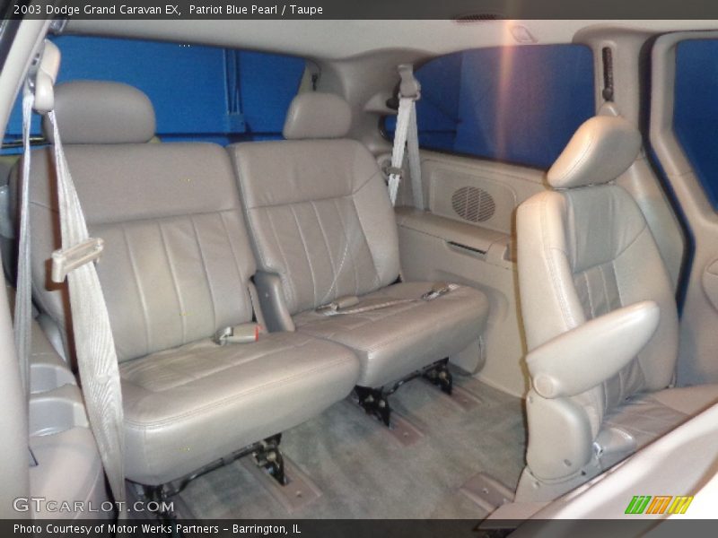 Rear Seat of 2003 Grand Caravan EX