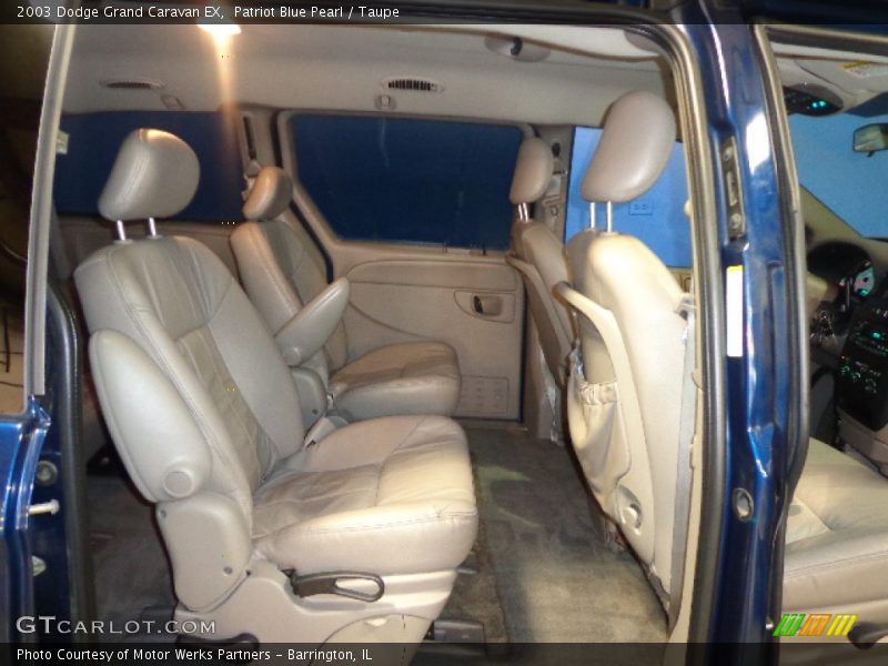 Rear Seat of 2003 Grand Caravan EX