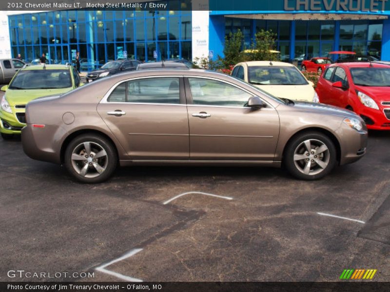 Mocha Steel Metallic / Ebony 2012 Chevrolet Malibu LT