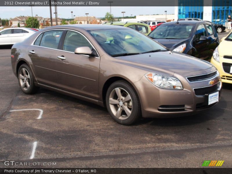 Mocha Steel Metallic / Ebony 2012 Chevrolet Malibu LT