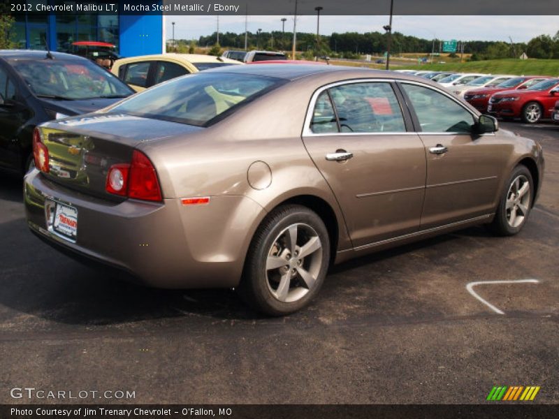 Mocha Steel Metallic / Ebony 2012 Chevrolet Malibu LT