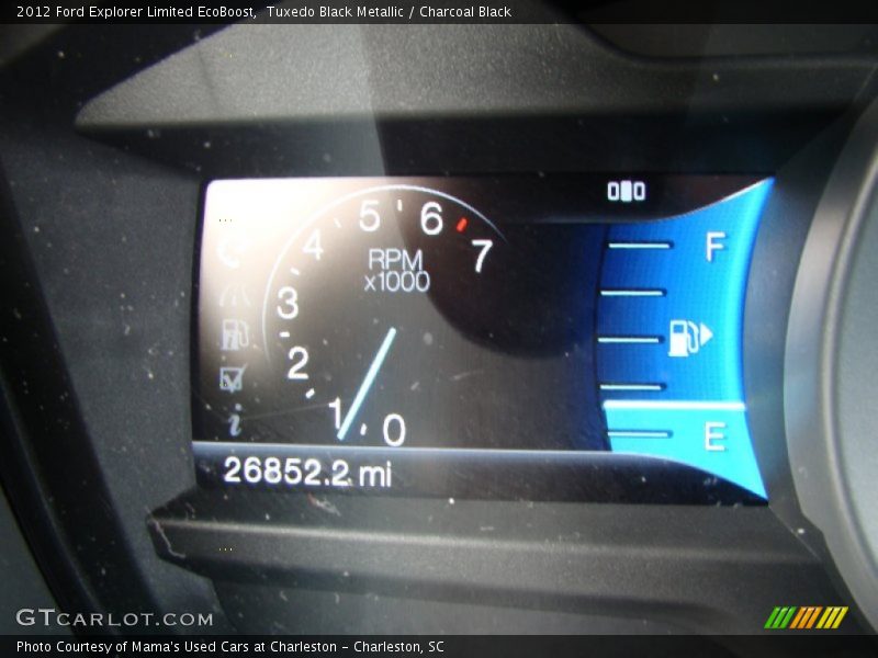 Tuxedo Black Metallic / Charcoal Black 2012 Ford Explorer Limited EcoBoost