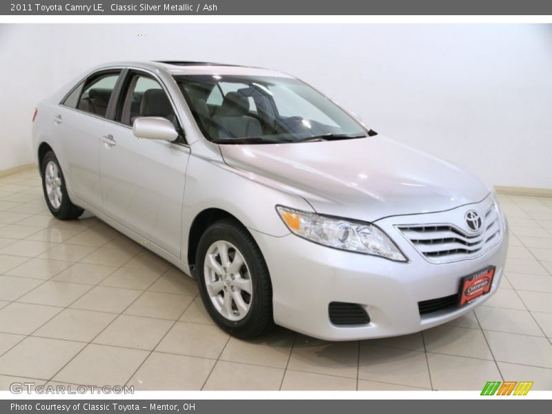 Classic Silver Metallic / Ash 2011 Toyota Camry LE