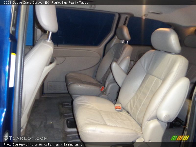 Rear Seat of 2003 Grand Caravan EX