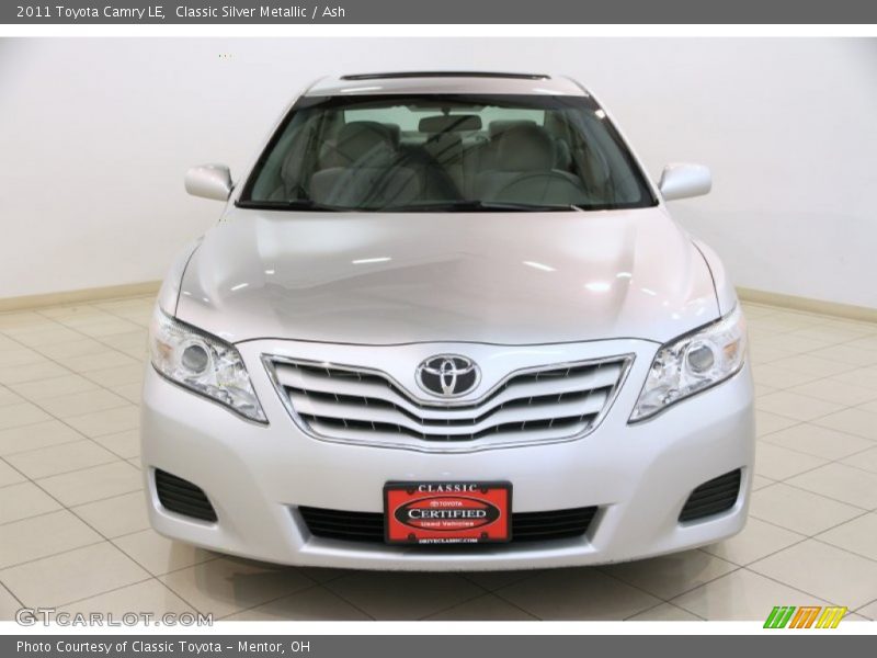 Classic Silver Metallic / Ash 2011 Toyota Camry LE