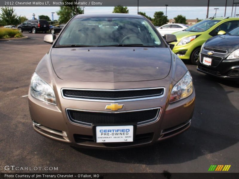 Mocha Steel Metallic / Ebony 2012 Chevrolet Malibu LT