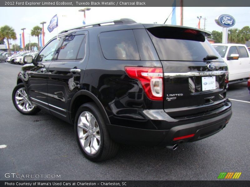 Tuxedo Black Metallic / Charcoal Black 2012 Ford Explorer Limited EcoBoost