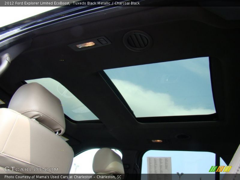 Tuxedo Black Metallic / Charcoal Black 2012 Ford Explorer Limited EcoBoost