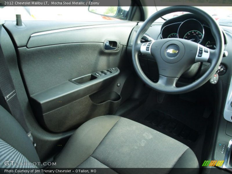 Mocha Steel Metallic / Ebony 2012 Chevrolet Malibu LT