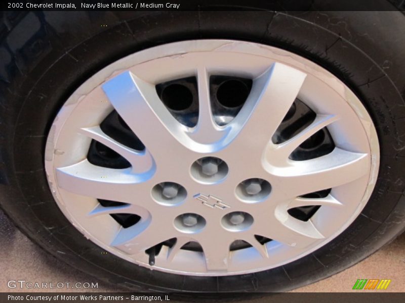 Navy Blue Metallic / Medium Gray 2002 Chevrolet Impala
