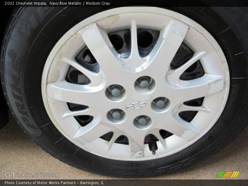 Navy Blue Metallic / Medium Gray 2002 Chevrolet Impala