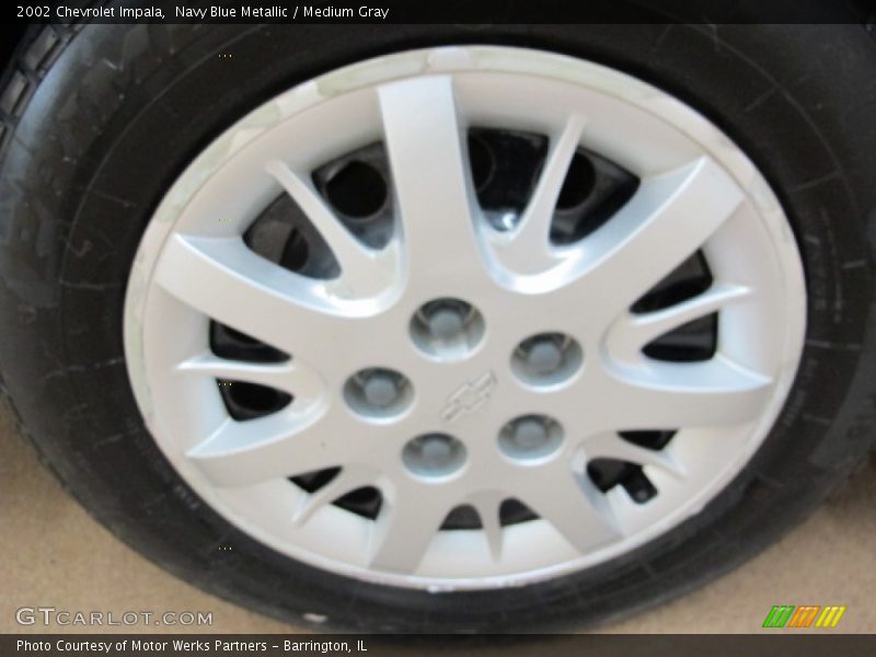 Navy Blue Metallic / Medium Gray 2002 Chevrolet Impala