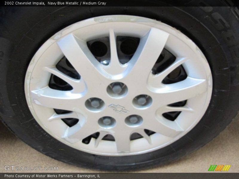 Navy Blue Metallic / Medium Gray 2002 Chevrolet Impala
