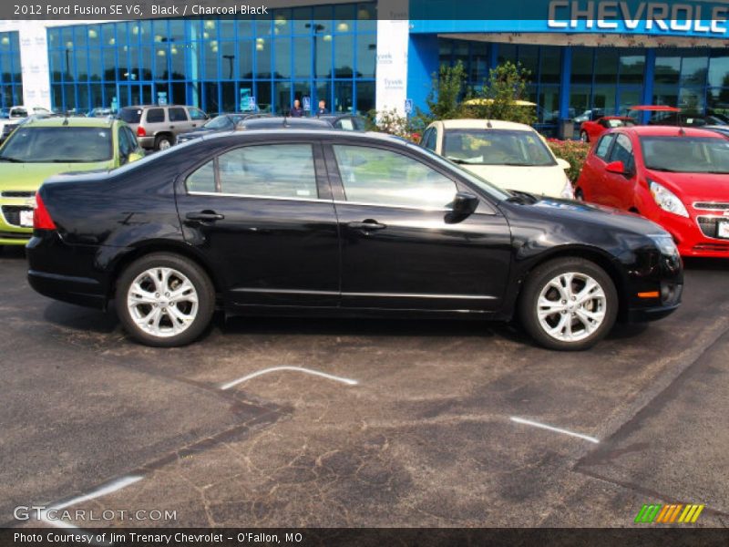 Black / Charcoal Black 2012 Ford Fusion SE V6