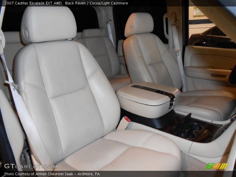 Black Raven / Cocoa/Light Cashmere 2007 Cadillac Escalade EXT AWD
