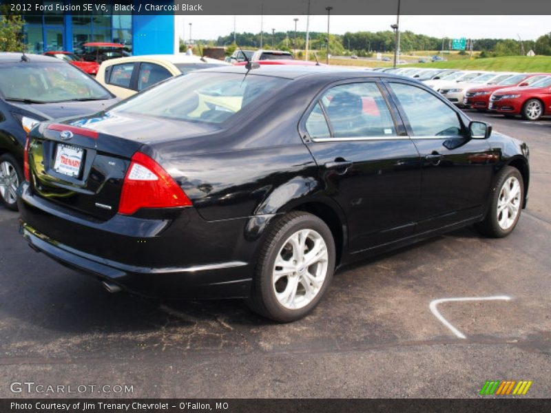 Black / Charcoal Black 2012 Ford Fusion SE V6