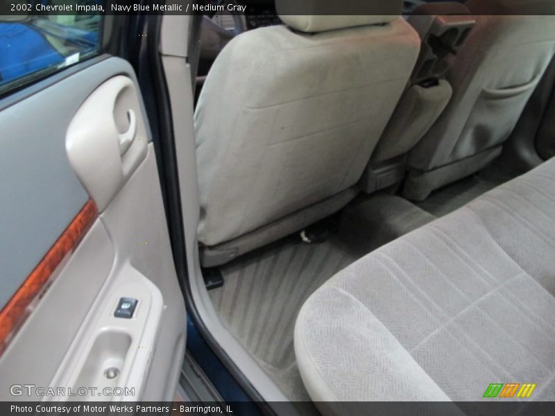Navy Blue Metallic / Medium Gray 2002 Chevrolet Impala