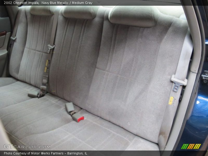 Navy Blue Metallic / Medium Gray 2002 Chevrolet Impala
