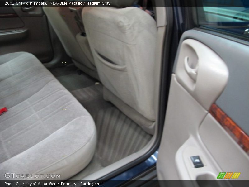 Navy Blue Metallic / Medium Gray 2002 Chevrolet Impala