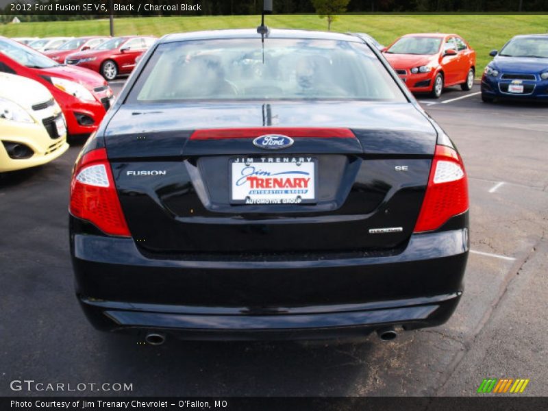 Black / Charcoal Black 2012 Ford Fusion SE V6