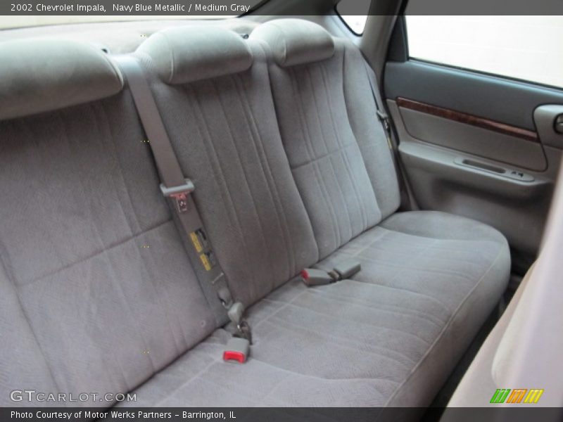 Navy Blue Metallic / Medium Gray 2002 Chevrolet Impala