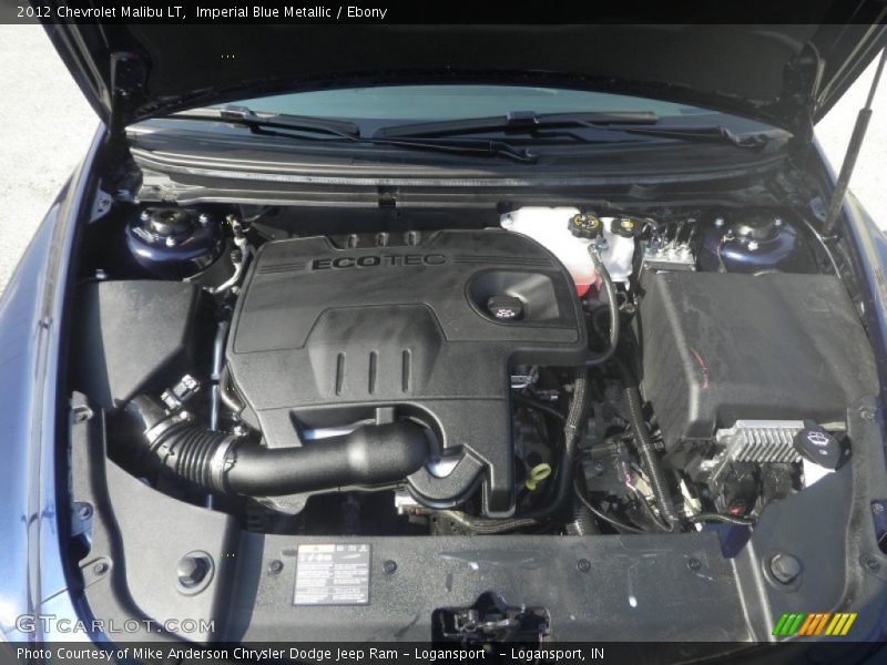 Imperial Blue Metallic / Ebony 2012 Chevrolet Malibu LT