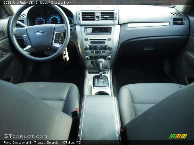 Black / Charcoal Black 2012 Ford Fusion SE V6