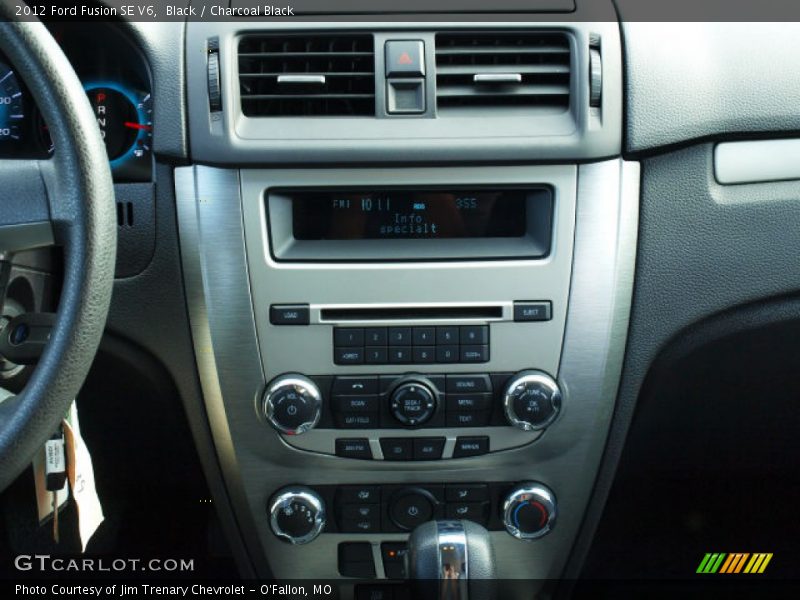 Black / Charcoal Black 2012 Ford Fusion SE V6